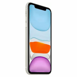 Apple iPhone 11 (MHDJ3HN/A) with 4 GB RAM, 128GB storage, 4 G technology, Nano and eSIM, White