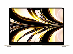 Apple MacBook Air Laptop with M2 chip 8 GB RAM 256 GB SSD - MLY13HN/A 13.6-inches Star Light