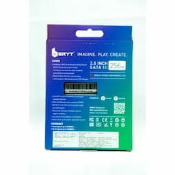 BRYT BR-5001-30 Pro SSD SATA III- 2.5 Inch 256 GB Desktop, Laptop Internal Solid State Drive (SSD) (Read Speed up to 550 MB/s & Write Speed up to 500 MB/s)(Interface: SATA III, Form Factor: 2.5 Inch)