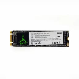 BRYT BR-5001-33 M.2 2280 PCle Gen 3X2 SSD 256 GB Desktop, Laptop Internal Solid State Drive SSD Read Speed up to 1400 MB/s & Write Speed up to 800 MB/sInterface: M.2, Form Factor: M.2