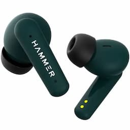 Hammer Airflow Plus, TWS Earbuds with Smart Touch Control, Emerald Green