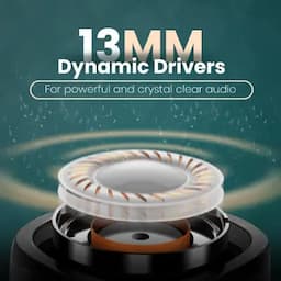 Hammer Airflow Plus, TWS Earbuds with Smart Touch Control, Emerald Green