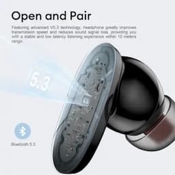 IKODOO Buds Z Truly Wireless in-Ear Earbuds with Mic, AI-ENC, Upto 28 Hrs Playtime, 10mm Bass Drivers, Bluetooth 5.3, Quick Pair, IPX4, Type-C, Fast Charging-(10 Min = 90 Min), Green