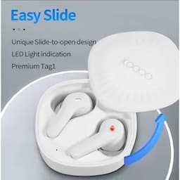 IKODOO Buds X ANC in-Ear Earbuds with Mic, AI-ENC, Upto 24 Hrs Playtime, 10mm Bass Drivers, Bluetooth 5.3, Voice Command, IPX4, Type-C, Fast Charging-(10 Min = 90 Min), White
