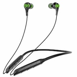 SpinBot BattleBudz NX550, Ultra Low Latency Gaming Neckband with Dual Mode and ENC Mic Bluetooth Headset, True Wireless, Black