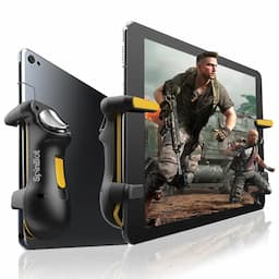 SpinBot BattleMods T10 Electric Gaming Trigger for Tablets/iPADS with Burst Mode for BGMI/Free Fire Max/COD Mobile/etc-1 Pair (Not for Smartphones)