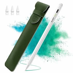 SpinBot 715K 2nd Gen Stylus Pen with Quick Charge, iPad Pencil with Palm Rejection, Tilt Sensor, Precise for Writing/Drawing| for iPad 6/7/ 8/ 9th Gen; iPad 10.2", Pro 11/12.9", Mini 5/6th, Air 3/4th Gen